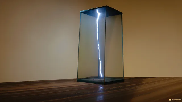 Inverted Storm Vessel — Inverted storm terrarium 4K wallpaper