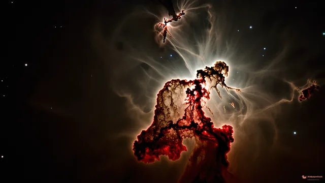 Granular Emission Core — Cosmic & astrophotography 4K wallpaper