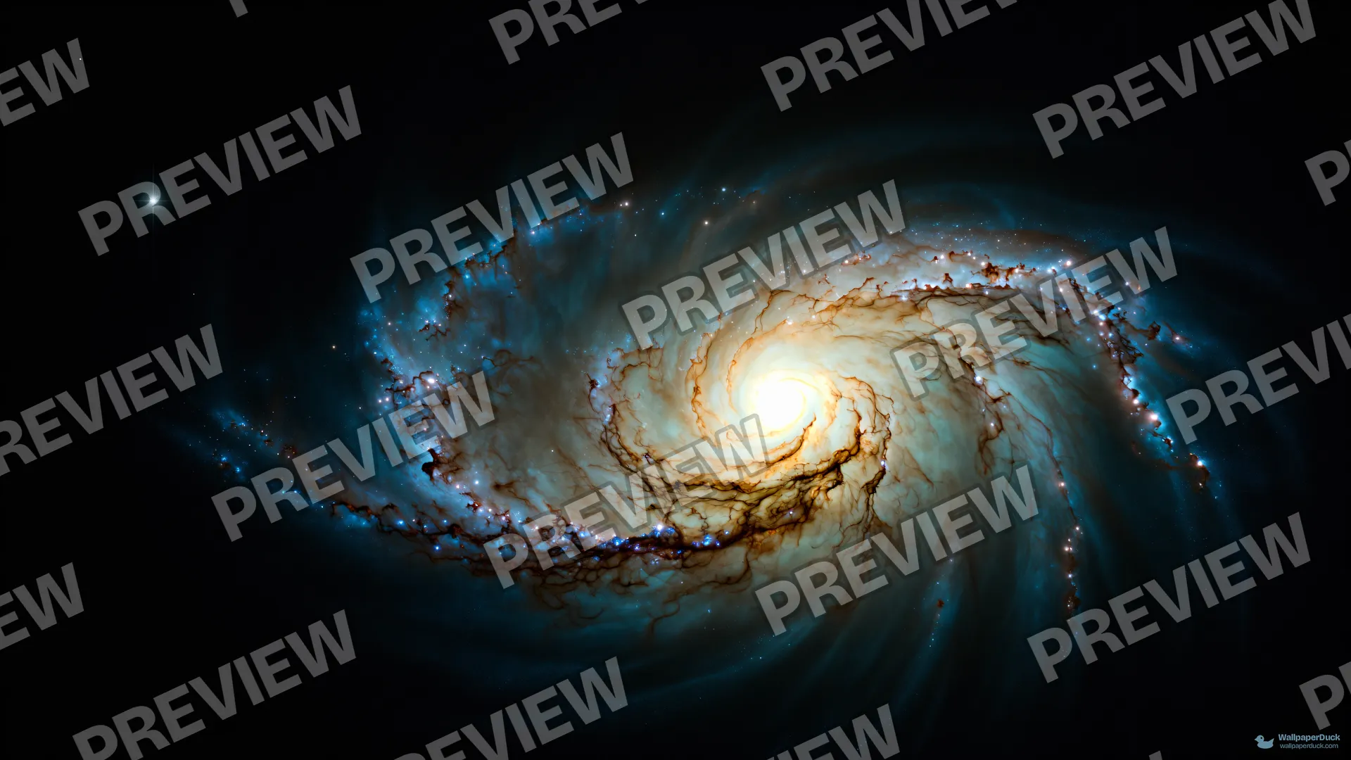 Spiral Core Emission — Cosmic & astrophotography 4K wallpaper