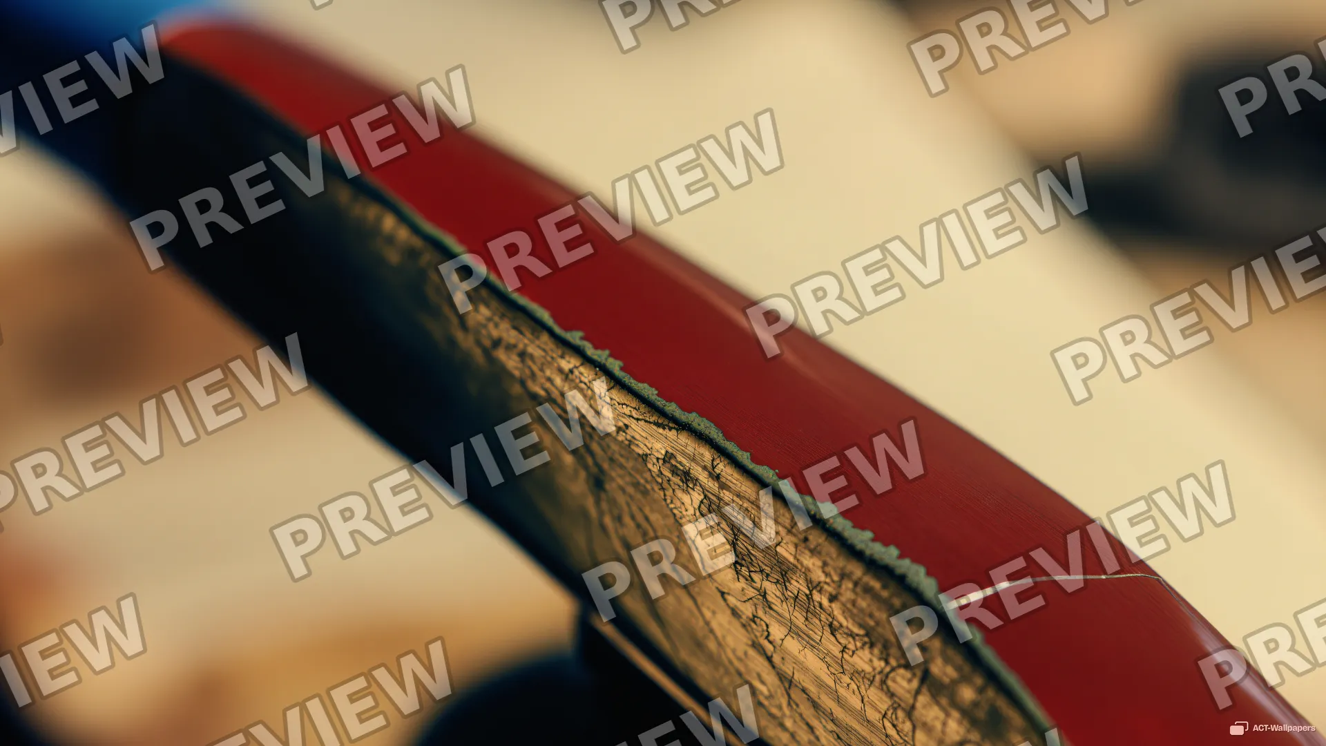 Weathered Brass Chronograph — Analog macro mechanics 4K wallpaper