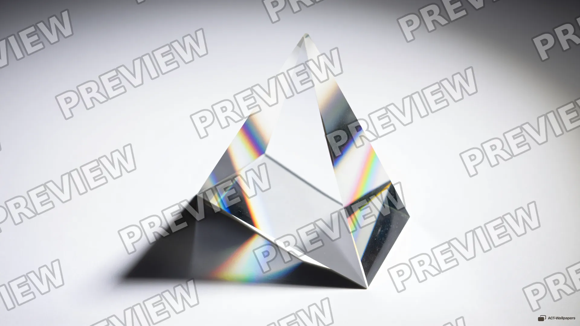 Optical Prism Caustics — Glass & light 4K wallpaper